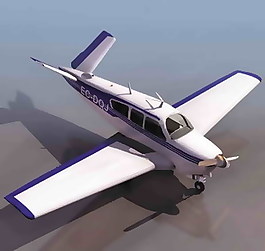 小型飞机3D模型素材21