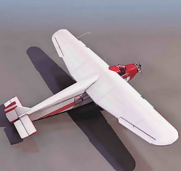 小型飛機3D模型素材13