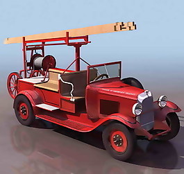消防車3d模型3
