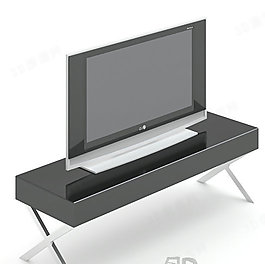 3D電視柜模型