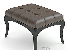 3D沙發(fā)凳模型