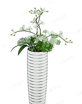 3D花瓶模型