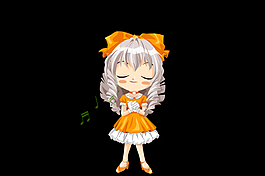 可愛小女孩