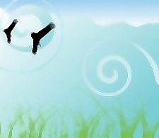 天空藍藍