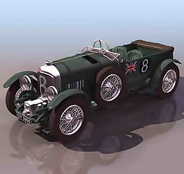 小轎車、小汽車3D模型素材25