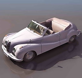 小轎車、小汽車3D模型素材23