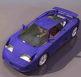 小轎車、小汽車3D模型素材22
