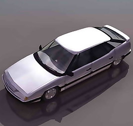 小轎車、小汽車3D模型素材11