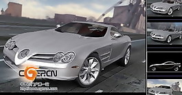賽車3D模型素材12