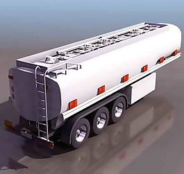 集裝箱運輸車、卡車、貨車等3D模型素材10