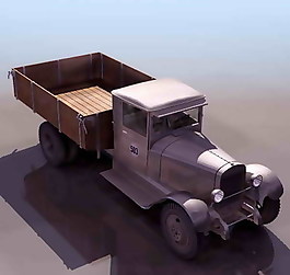 集裝箱運輸車、卡車、貨車等3D模型素材1