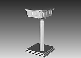 歐式構(gòu)件3D模型素材67