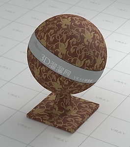 vray墻紙材質(zhì)