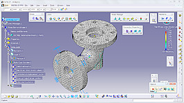 在CATIA V5 R19的靜態分析