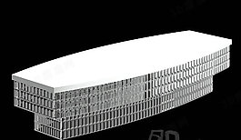 3D吸頂燈模型
