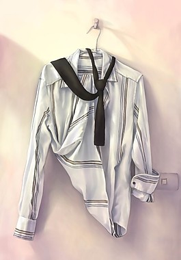 手绘素描衣服PSD素材