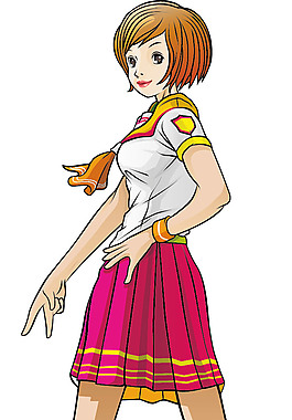 紅裙女生