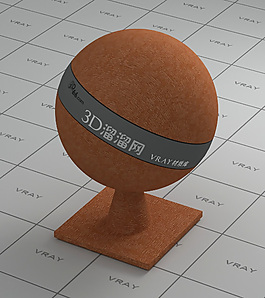 vray橙色墻布材質(zhì)
