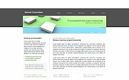 漂亮的公司企業(yè)CSS模板