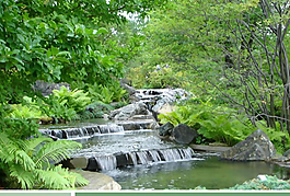 高山流水風景PPT