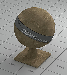 vray土黃色布料材質