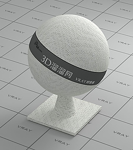 vray白色布料材质