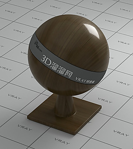vray土黃色木紋材質