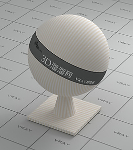 vray白色布料材质