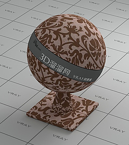 vray棕色布料材質(zhì)