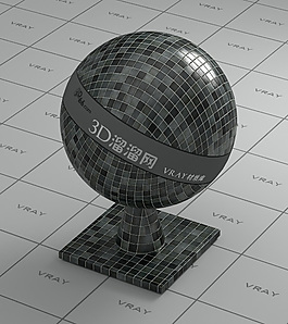 vray灰色馬賽克材質(zhì)