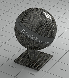 vray灰色馬賽克材質(zhì)