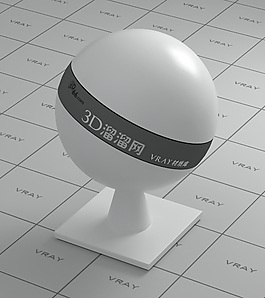 vray白色陶瓷材质