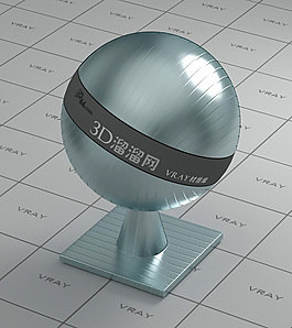 vray淺藍色金屬材質(zhì)