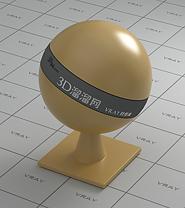 vray黃色皮革材質(zhì)