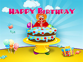 生日ppt模板