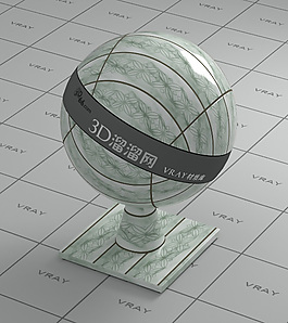vray淺綠色墻磚材質(zhì)
