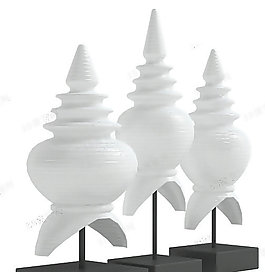 3D裝飾品模型