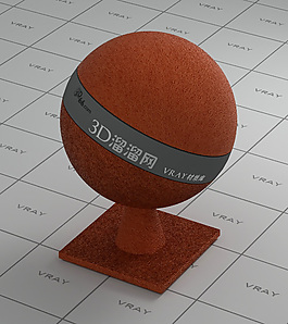 vray紅色混泥土材質(zhì)