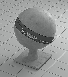 vray灰色混泥土材质
