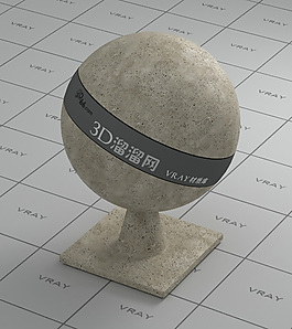 vray米色混泥土材质