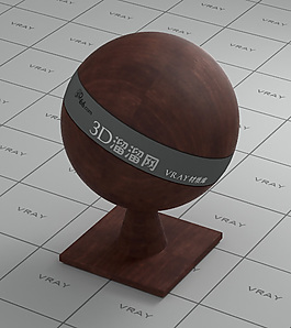 vray棕色木頭材質(zhì)