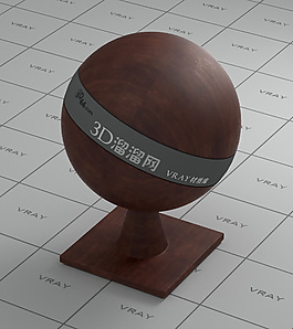 vray棕色木頭材質(zhì)