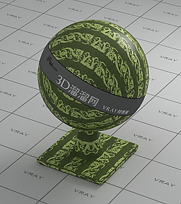 vray綠色布材質(zhì)