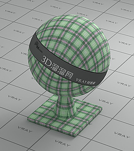 vray綠色布材質(zhì)