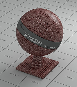 vray淡红色布料材质