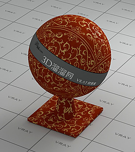 vray紅色布材質(zhì)
