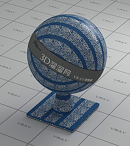 vray藍(lán)色布料材質(zhì)