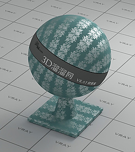 vray藍(lán)色墻布材質(zhì)