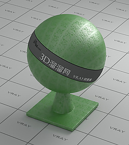 vray綠色墻布材質(zhì)