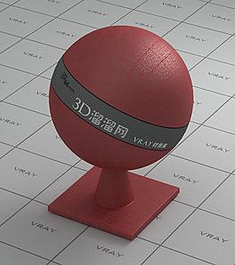 vray紅色墻布材質(zhì)